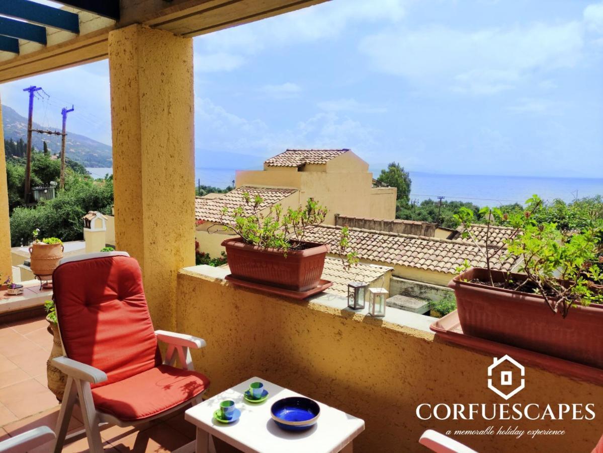 Mira El Mar By Corfuescapes Villa Mparmpati Eksteriør billede